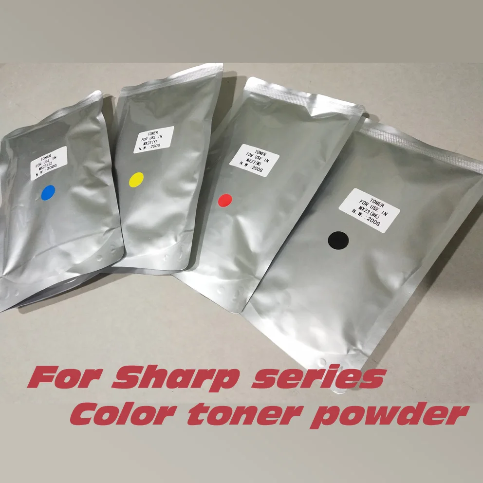 compatible color toner powder for Sharp MX2300N 2300 2700 2700N 2700NJ 3500N 3501N 4500N 4501N MX27 color toner powder