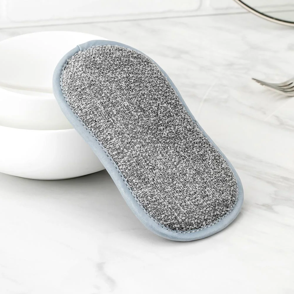 2 шт./лот Xiaomi Mijia чаша щетка для посуды двухстороннее использование щетка для уборки кухонная губка Чистящая кастрюля ершик для очистки сковороды инструменты
