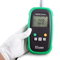 free shipping 1 accuracy digital permanent magnet gauss meter tesla magnetic flux meter surface magnetic field tester tm5100