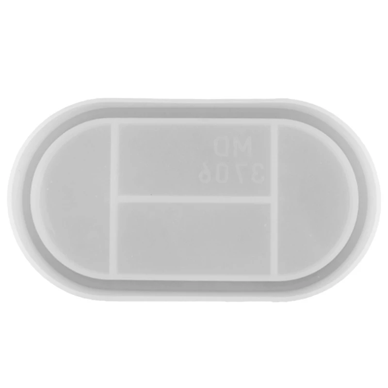 

Oval Tray Mold Epoxy Mold Silicone Resin Mold Jewerly Plate Dish Casting Mold