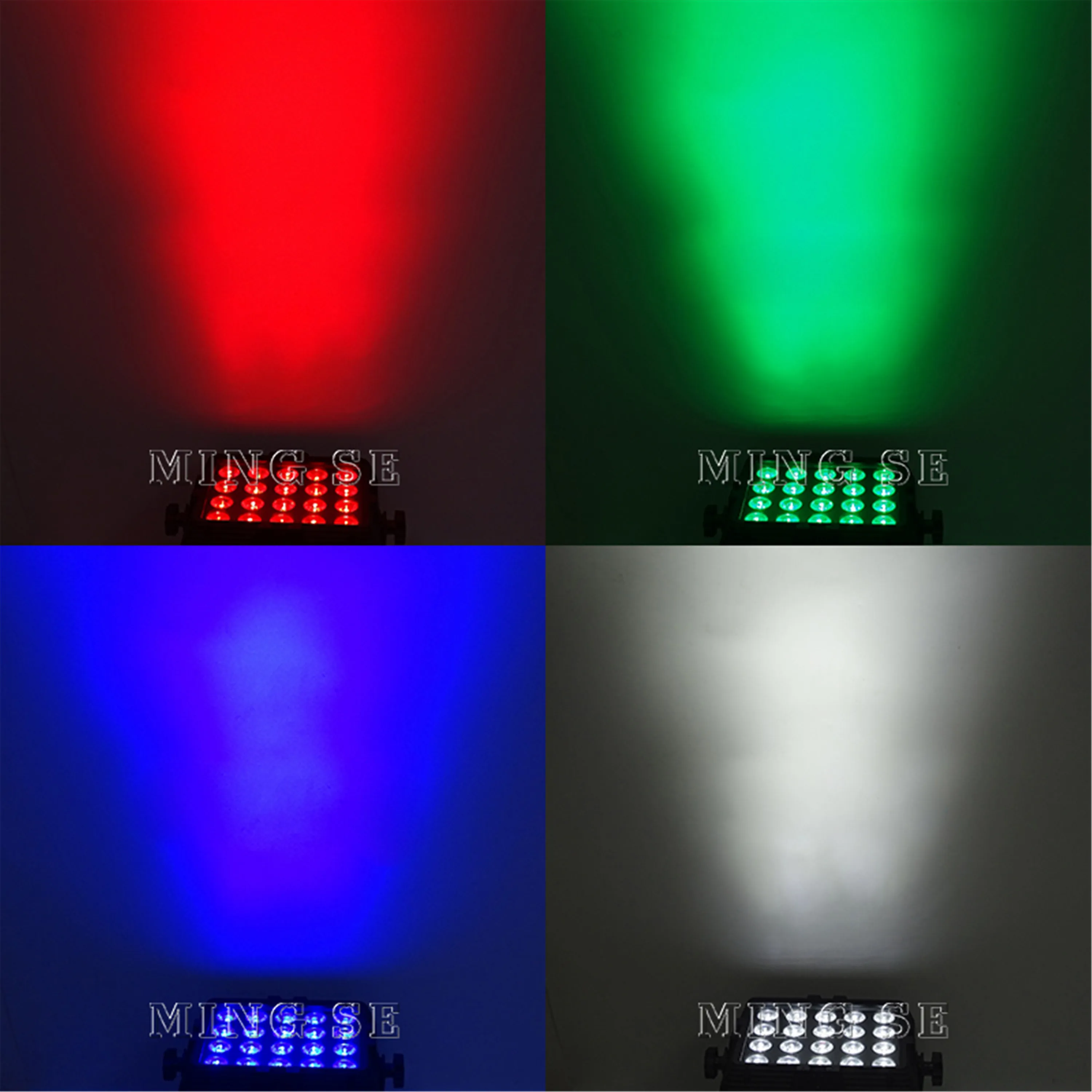 Уличный настенный светильник 20x18 Вт IP65 водонепроницаемая светодиодная лампа RGBW 4