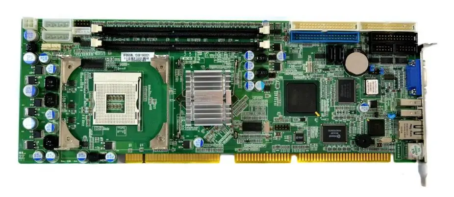 Новая полноразмерная cpu карта для Intel 82865GV+ ICH5 плата IPC ISA промышленный материнская плата PICMG1.0 шина SBC с PGA478 2,6-2,8 ГГц процессор
