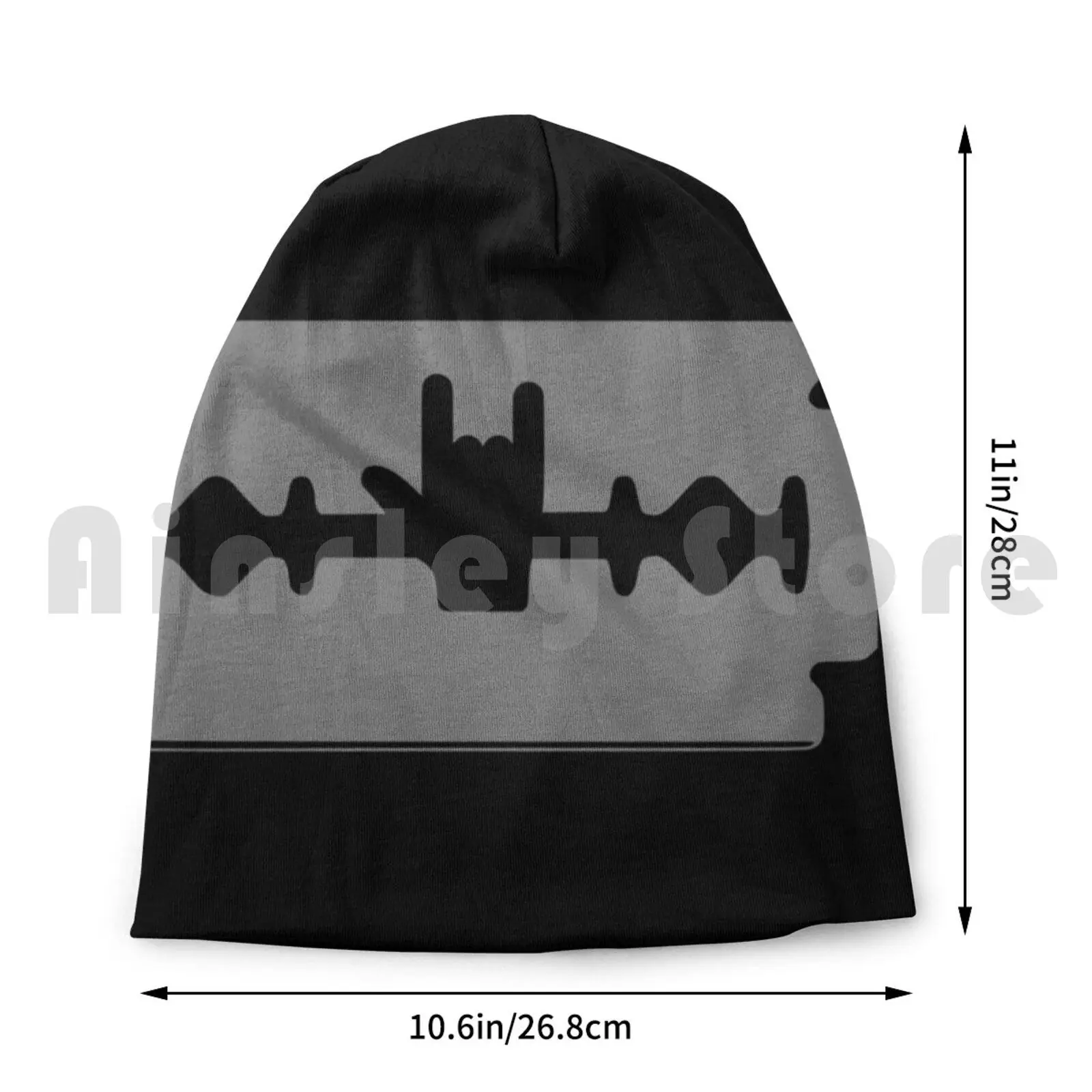 Металлическая шапка Metal Beanies Knit Hat Hip Hop Music Razer Fan Blind Guardian Concert Hard Electric Heavy on.