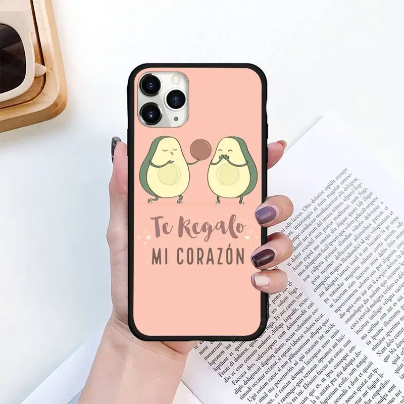 

avocado aesthetic cute fashion Phone Case for iPhone 11 12 pro XS MAX 8 7 6 6S Plus X 5S SE 2020 XR mini