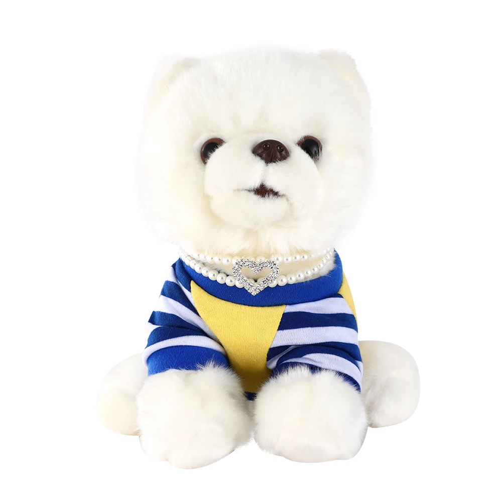 Модное ожерелье для домашних питомцев собаки кошки двух рядов искусственная