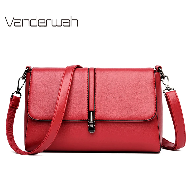 Повседневные маленькие сумки на плечо из искусственной кожи для женщин 2020