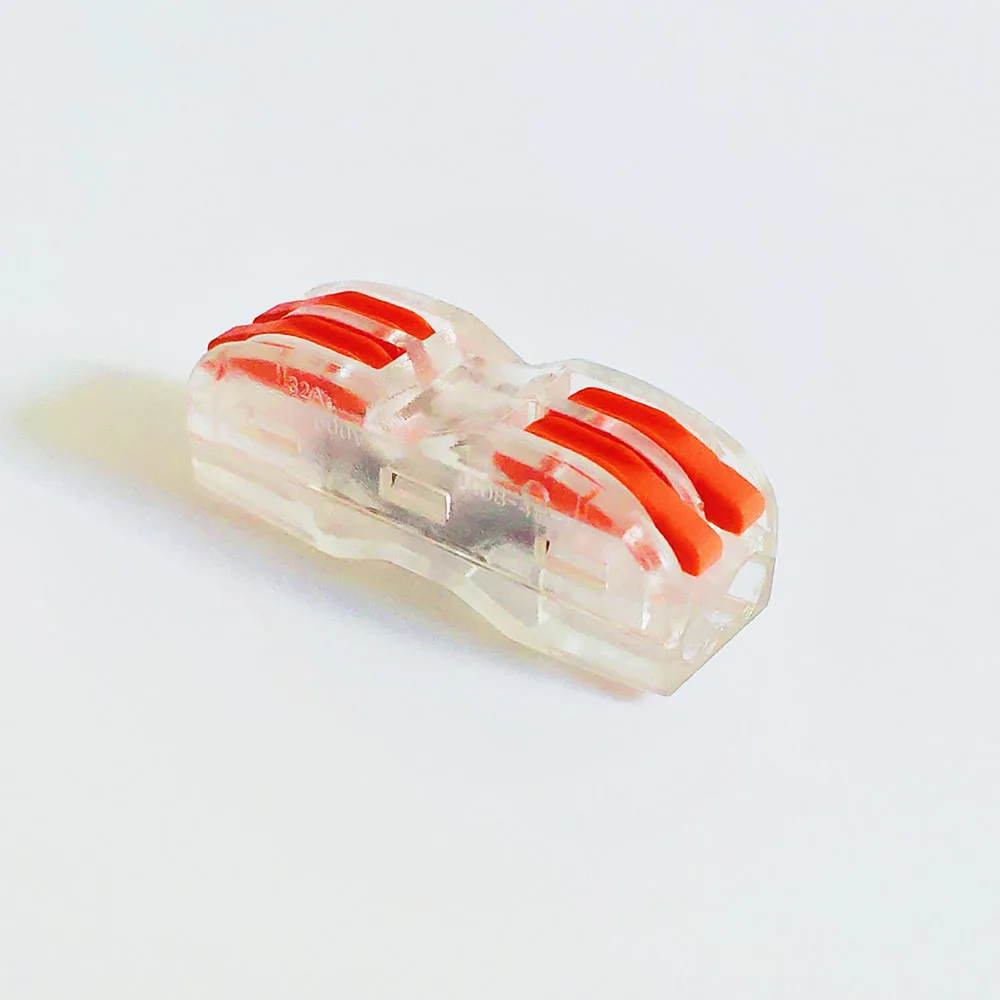 Красные соединители для проводов 412 подключаемый электрический соединитель