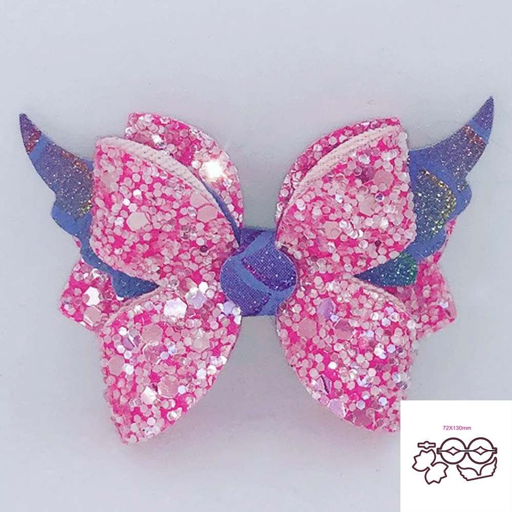 

New exquisite 3D bow metal cutting dies paper crafts scrapbook card template DIY photo album decoration accessories