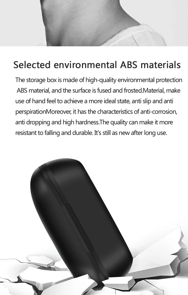PK GT1 Smart touch contol wrieless наушники Bluetooth 5,0 8D стерео гарнитура микрофон спортивные наушники коробка водонепроницаемый с внешним аккумулятором