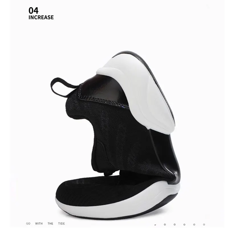 Женские кроссовки на толстой подошве дышащие платформе увеличивающие рост |