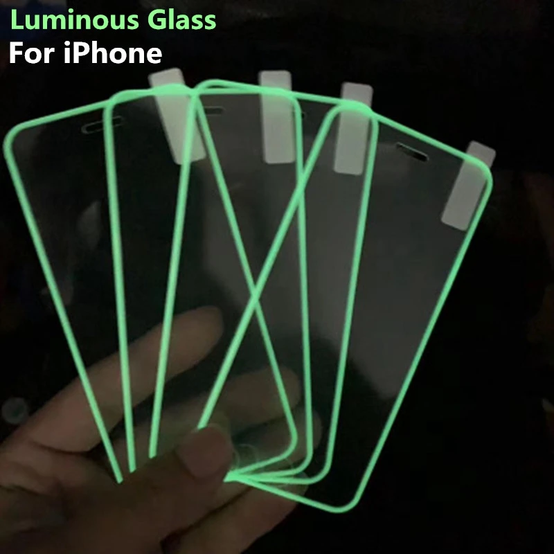 

Luminous Screen Protector For Samsung Galaxy A02 A10 A20 A21 A30 A31 A40 A41 A51 A11 A12 A22 Glowing Protective Tempered Glass