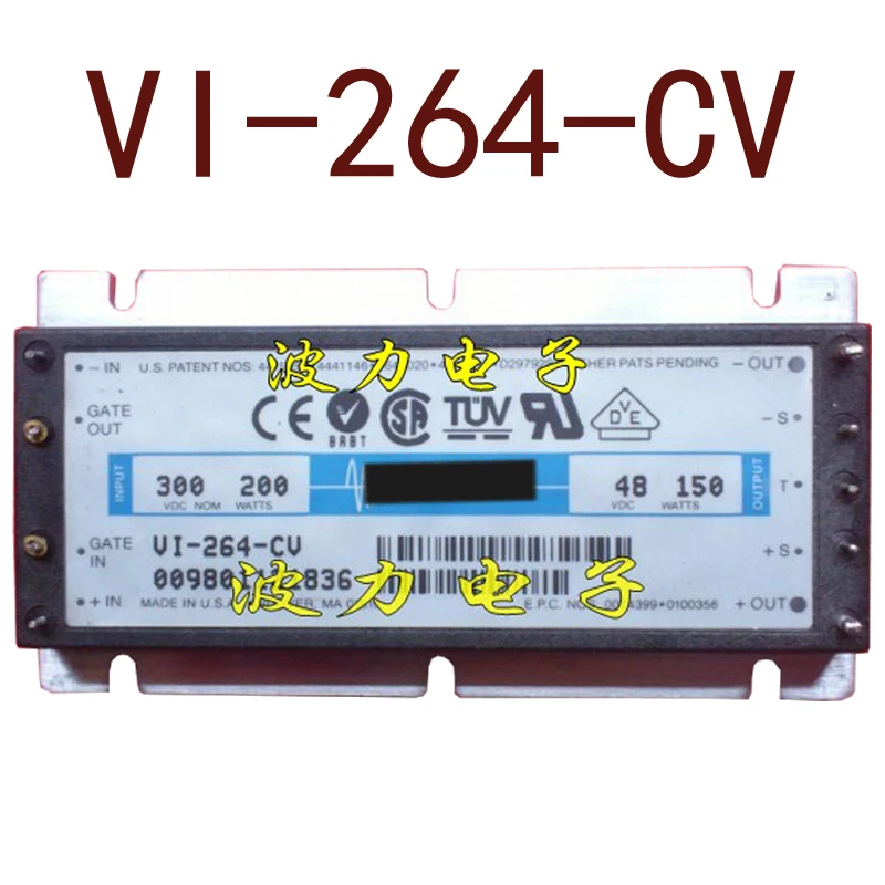 

Original-- VI-264-CV DC300V-48V150W3.125A 1 year warranty ｛Warehouse spot photos｝