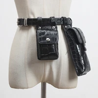 pu leather black mini bag irregular long belt personality women new fashion tide all match spring autumn women bag trend 2021