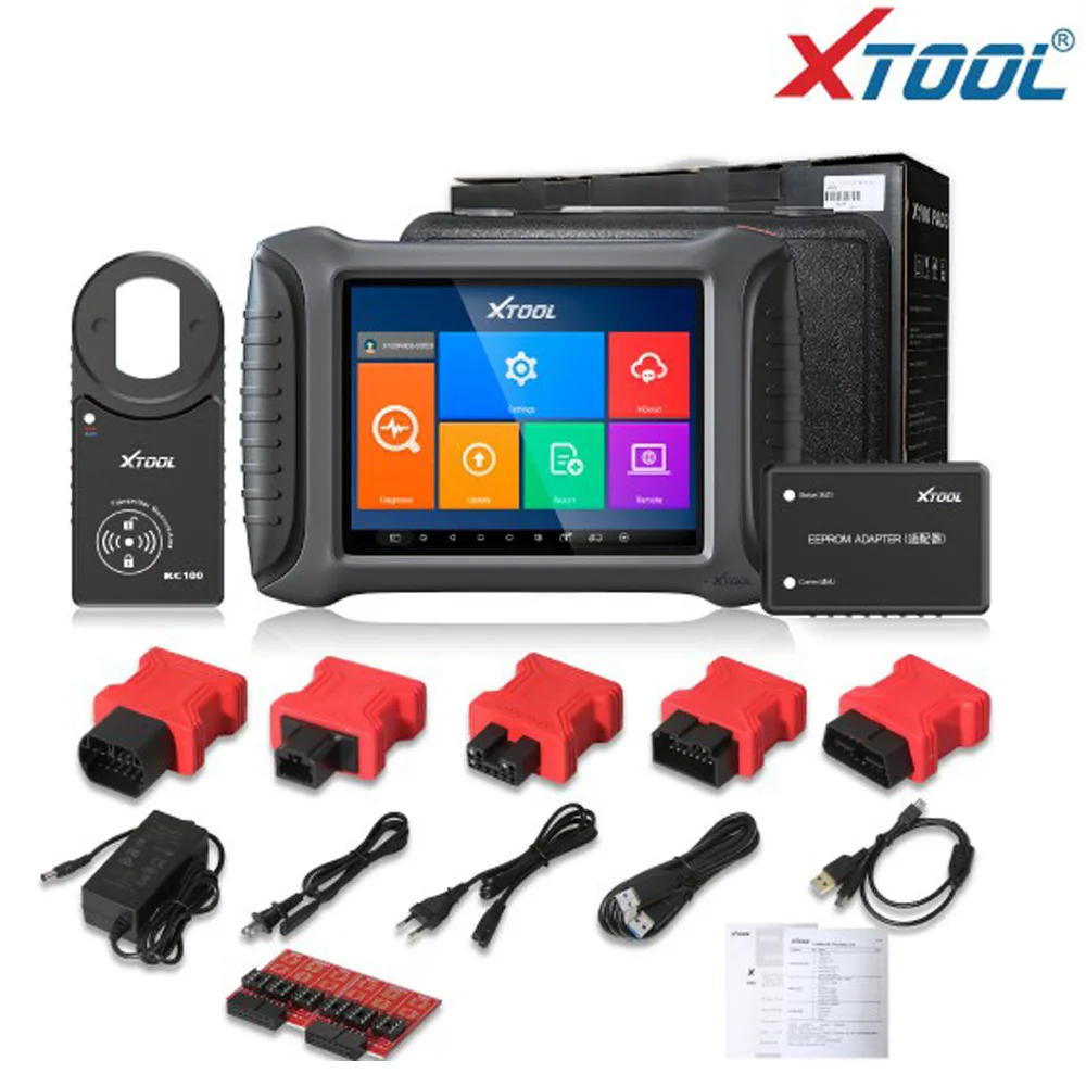 XTOOL X100 PAD3 Plus фотосессия для Toyota/Lexus/VW/BMW программирование ключей и потеря всех