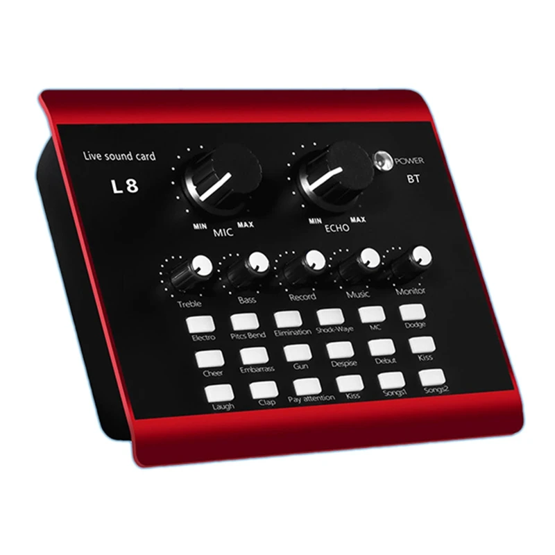 L8 Live Sound Card Voice Changer Device for PS5//Phone/iPad/Computer with Multiple Funny Effect | Компьютеры и офис