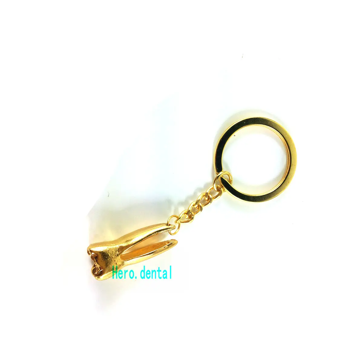 2 шт. в форме коренного зуба зуб Key Chain Стоматологическая стоматологическое