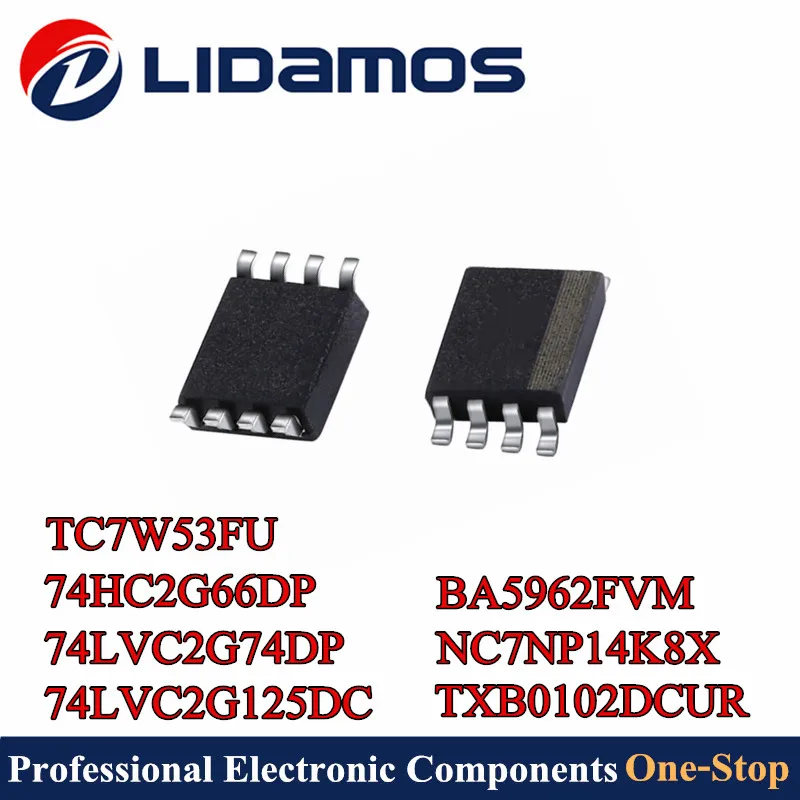 10 шт. TC7W53FU 7W53 NC7NP14K8X NP14 74LVC2G125DC V25 74LVC2G74DP V74 74HC2G66DP H66 BA5962FVM A5962 VSSOP8 Новинка|Запасные
