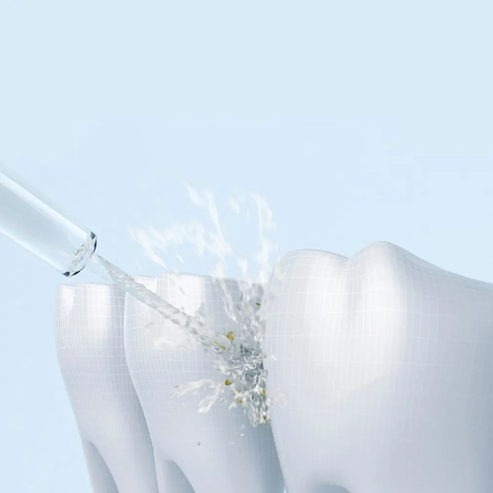 

1 Pc Portable Water Flosser 3 Mode Electric Oral Irrigator Waterpulse Jet For Teeth USB Rechargeable Color Random