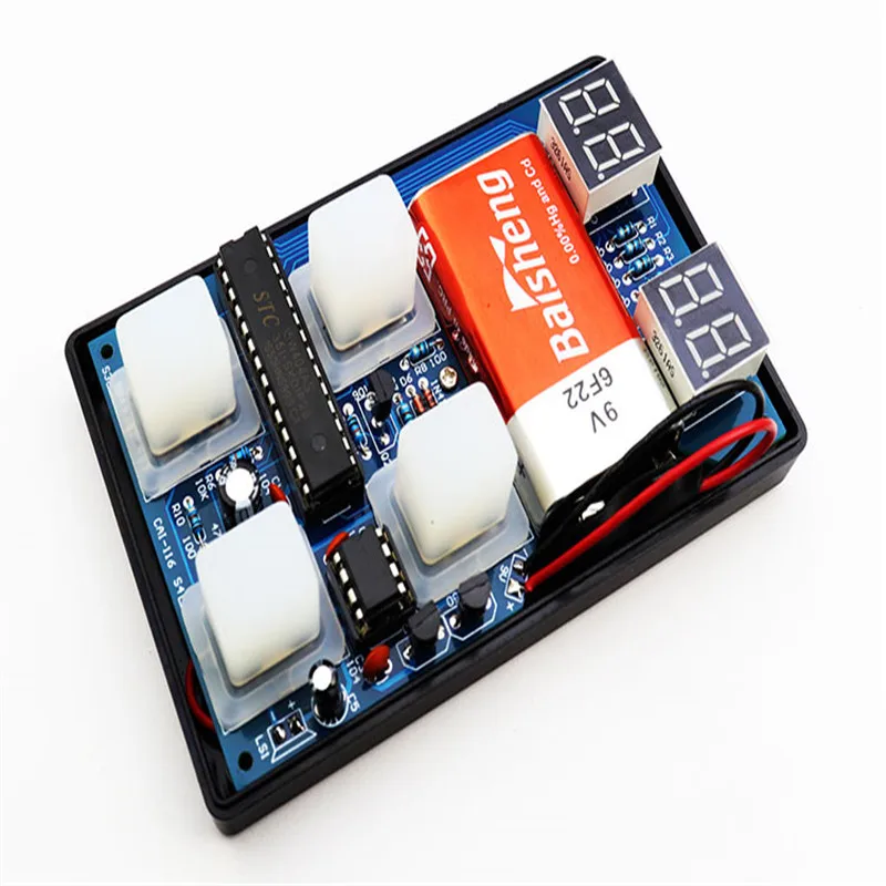 

Игровая консоль с памятью, набор для производства светодиодный электронных обучающих соревнований, детали для производства, обучение памя...