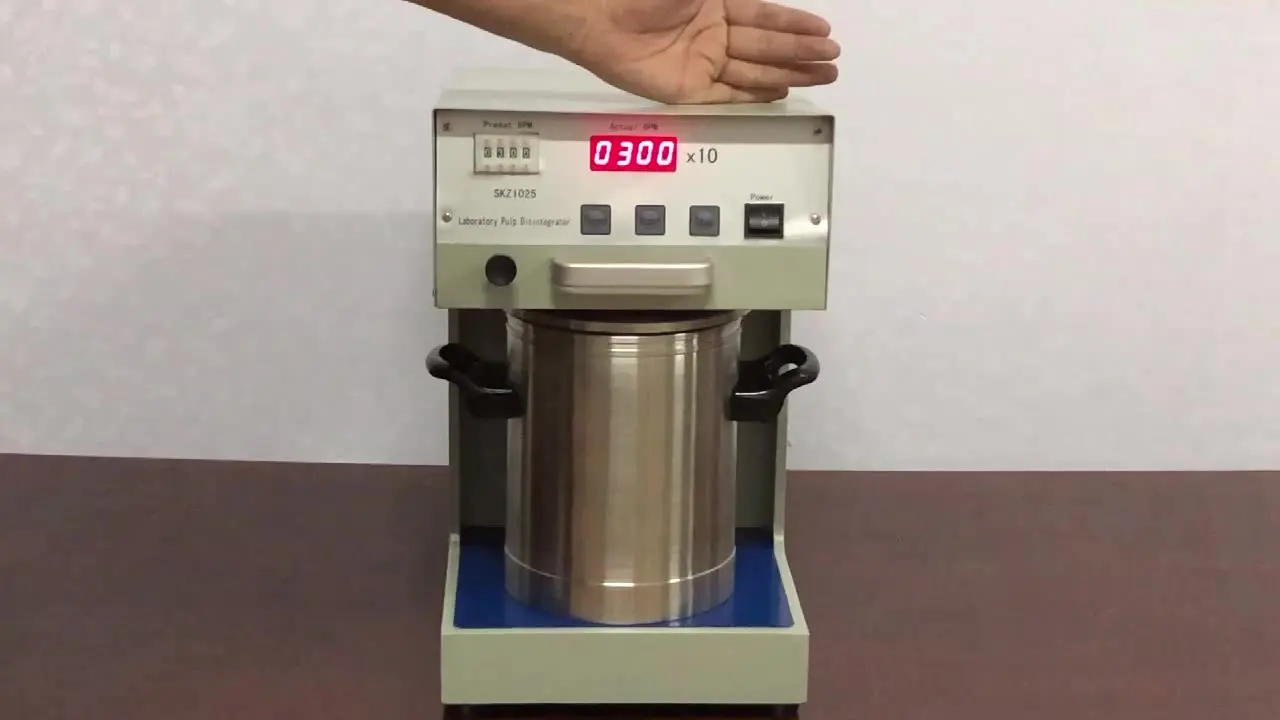 

Lab 90 three blades disintegrator for pulp