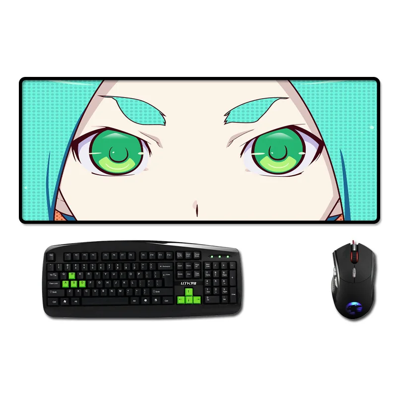 Mairuige Monogatari Аниме Коврик для мыши большой Настольный коврик Nisemonogatari Yotsugi Ononoki