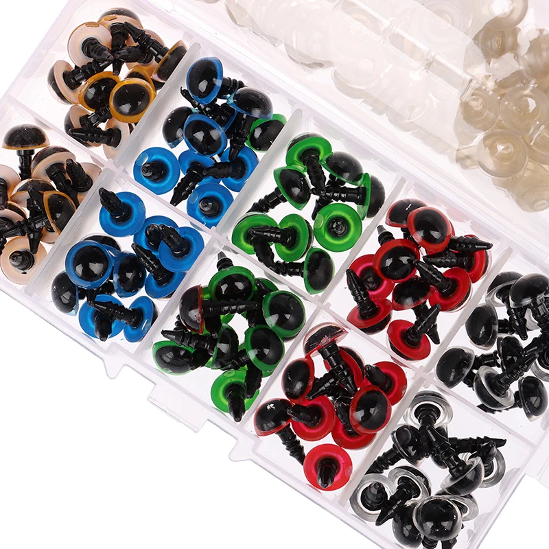 

50Pairs plastic safety eyes high quality cute for dolls bear stuffed toys