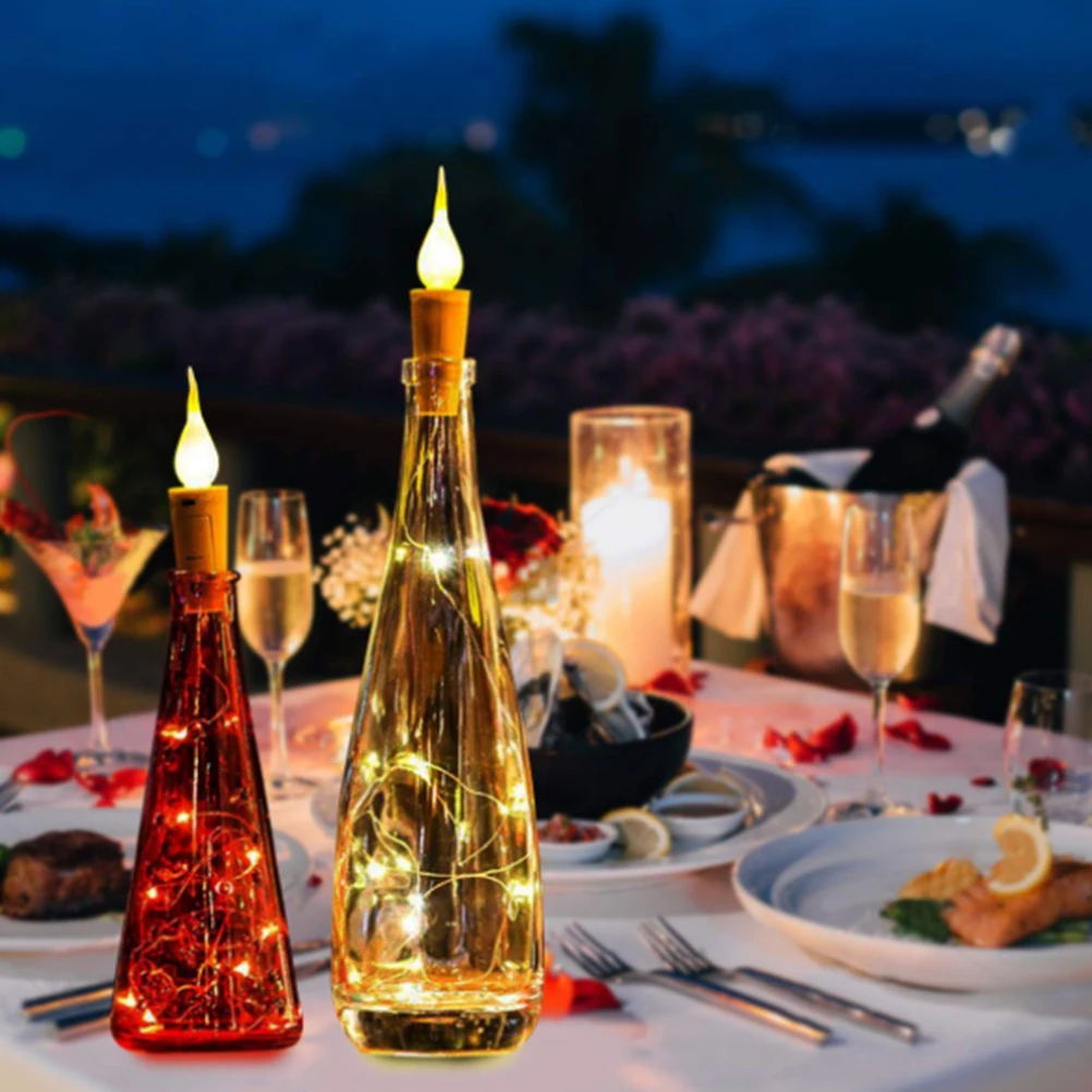 1 шт. 20 светодиодных беспламенных чайных ламп на батарейках Волшебная мини