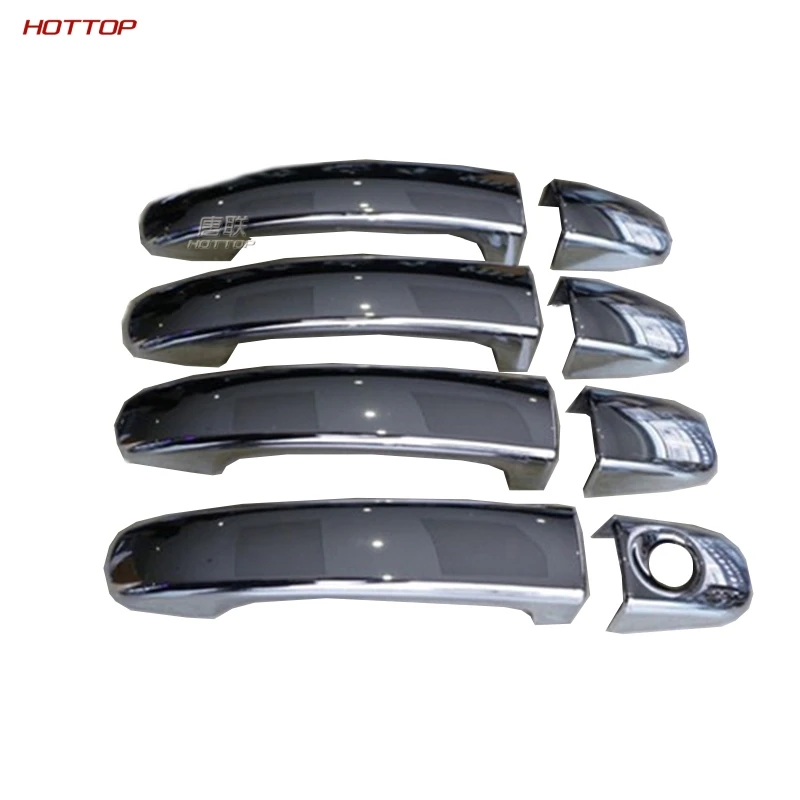 Аксессуары для Ford Everest 2016 2017 хромированная чаша из АБС пластика/крышка дверной