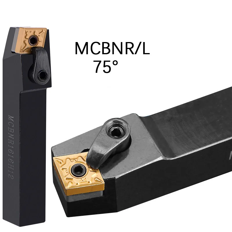 

MCBNR-L Angle 75 External Turning Tool Holder MCBNR1616H12 MCBNR2020K12 MCBNR2525M12 CNC Turning Toolholder Lathe Boring Bar