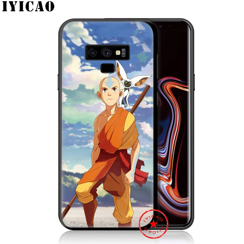 IYICAO Avatar The Last Airbender Soft Phone Case for Samsung Galaxy S10e S10 S9 S8 Plus S6 S7 Edge Note 10 9 8 |