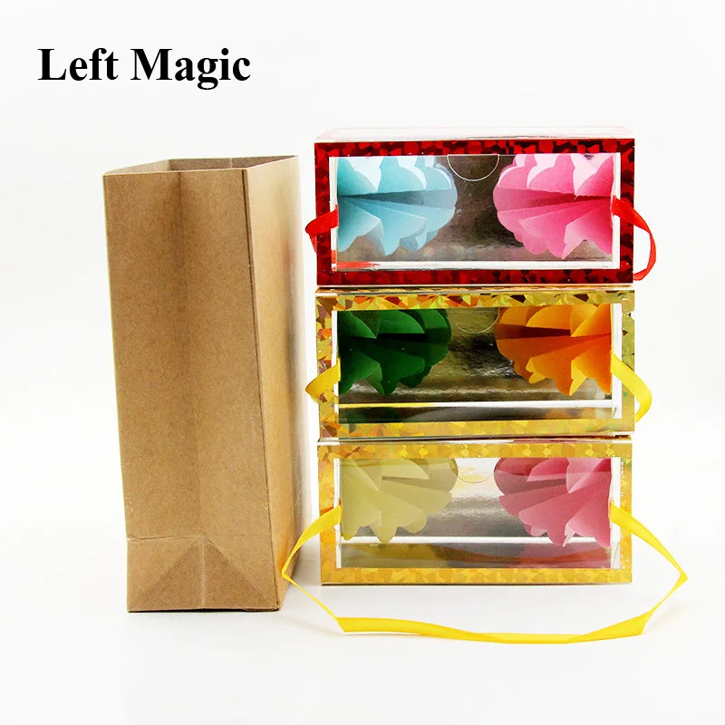 Мини-мешок мечты/появляющаяся Цветочная коробка (13*6 2*6 2 см) Волшебные трюки Супер