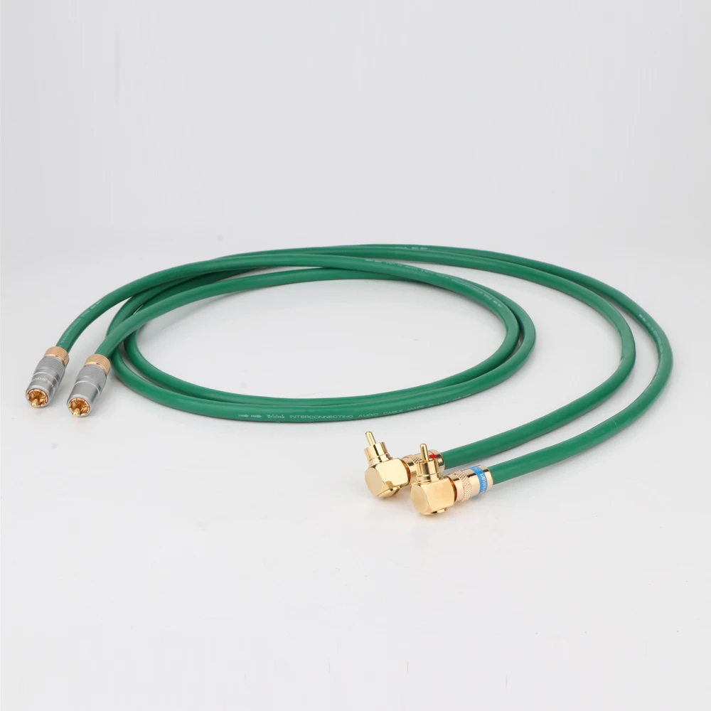 

MCINTOSH посеребренный 6N OFC HIFI RCA штекер-штекер аудио кабель, позолоченные штекеры прямоугольный RCA штекер-штекер удлинитель