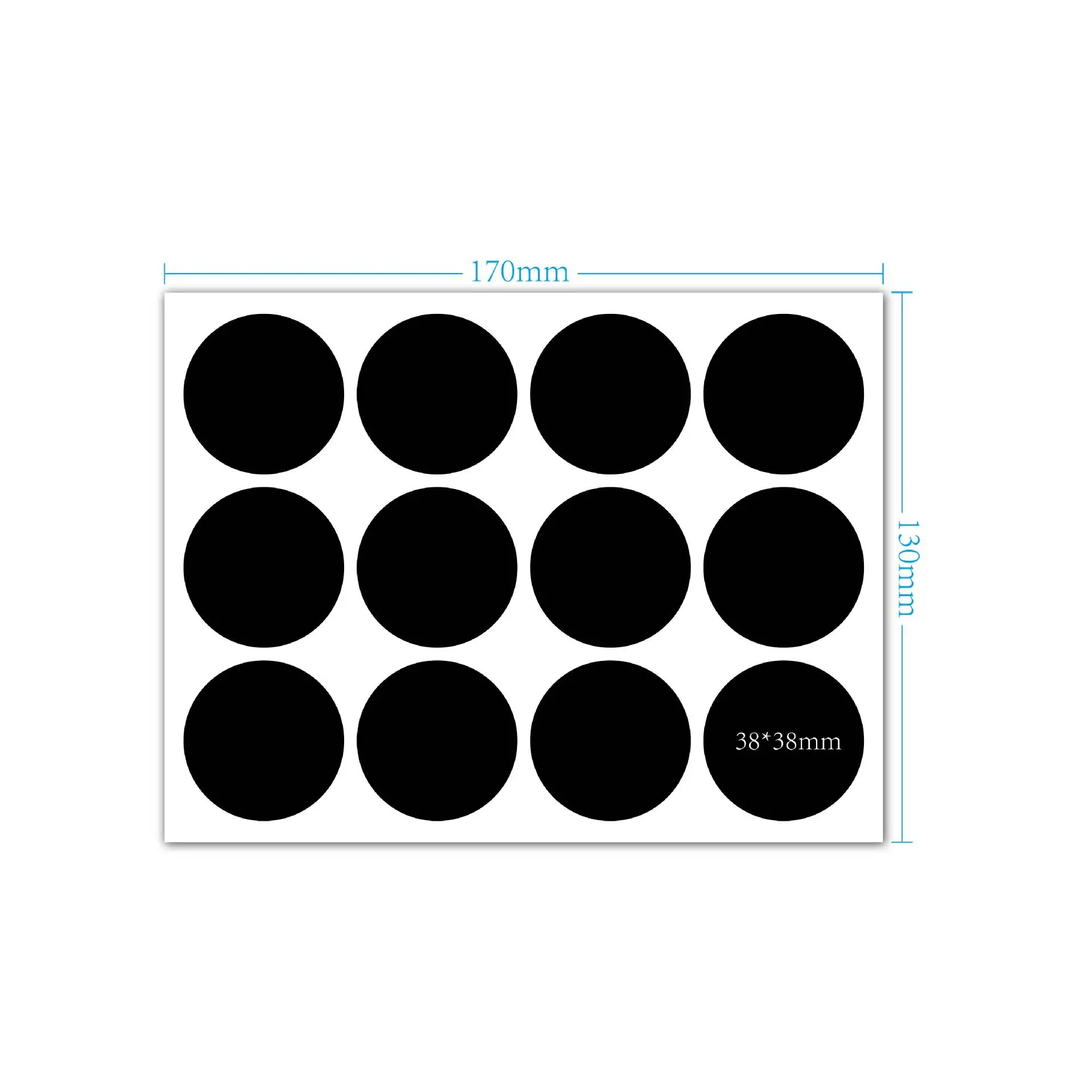 48pcs Jar Stickers Kitchen Label Blackboard Spice Labels Sticker Storage Organizer Bottles Chalkboard Tag | Дом и сад