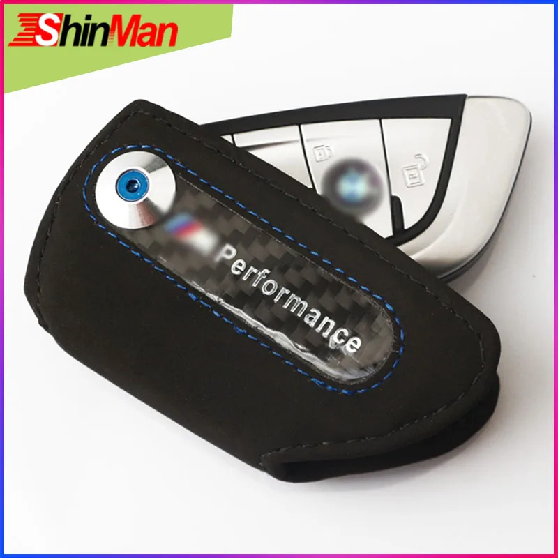 ShinMan чехол для автомобильного ключа из углеродного волокна BMW F11 F15 F16 F20 F22 F25 F26 F45 F21