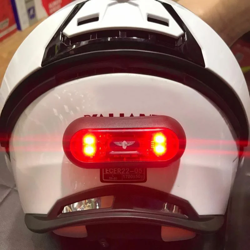 Новый мотоциклетный шлем ночной Светильник велосипедная полоска