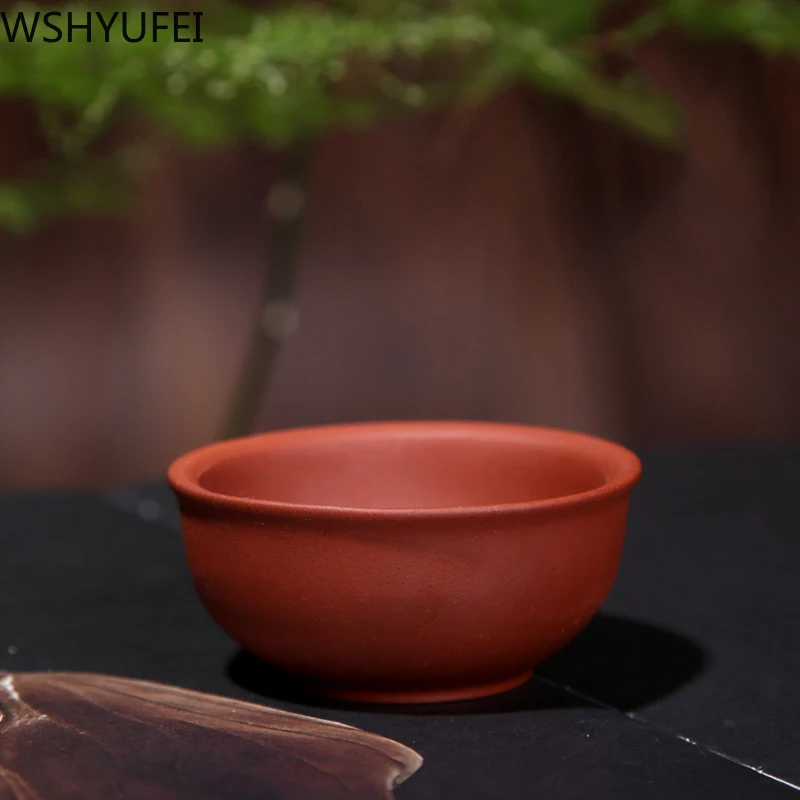 4 шт./лот фиолетовая чашка для грязи 50mll ручная работа Песочная чаша чайный пион