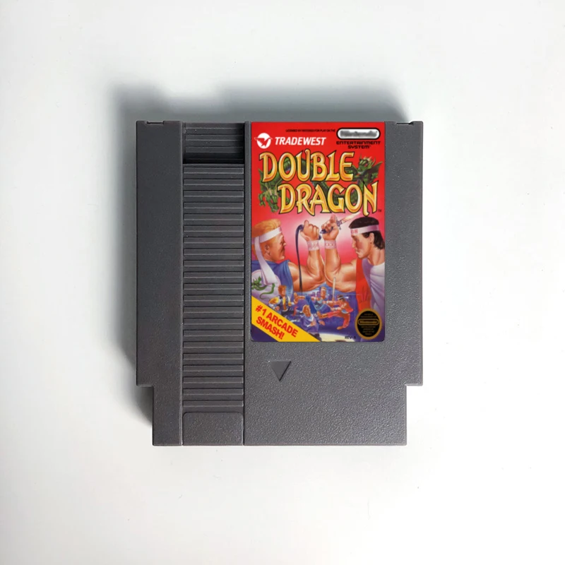

DOUBLE DRAGON - Game Cartridge For NES Console 72 Pins 8bit