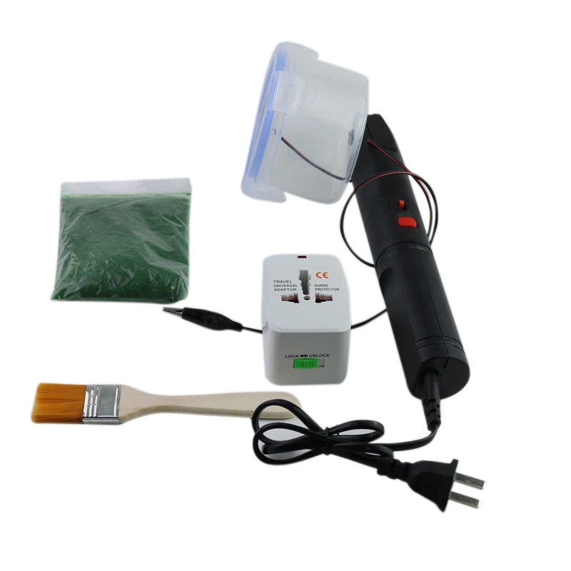 

Portable Static Flocking Machine Electrostatic Grass Flock Applicator for DIY Plantings Model