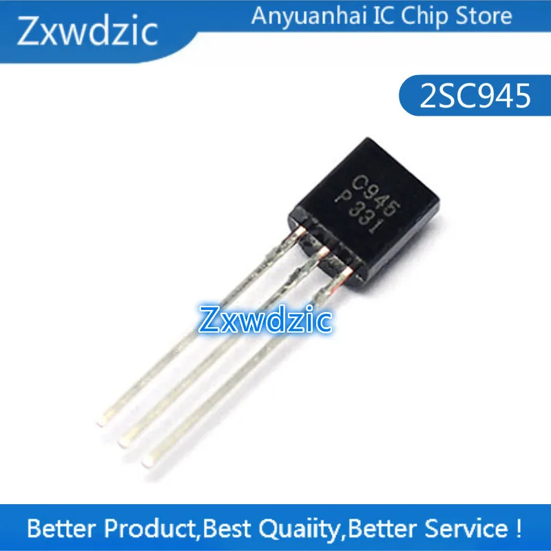 100 шт. 2SC945 TO92 C945 TO-92 50 в биполярные транзисторы NPN новые и оригинальные |