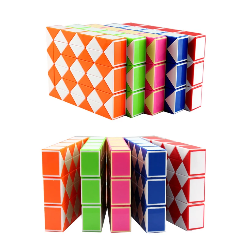 Куб Yongjun линейка Магическая змея Волшебная змейка головоломка 96 Скорость