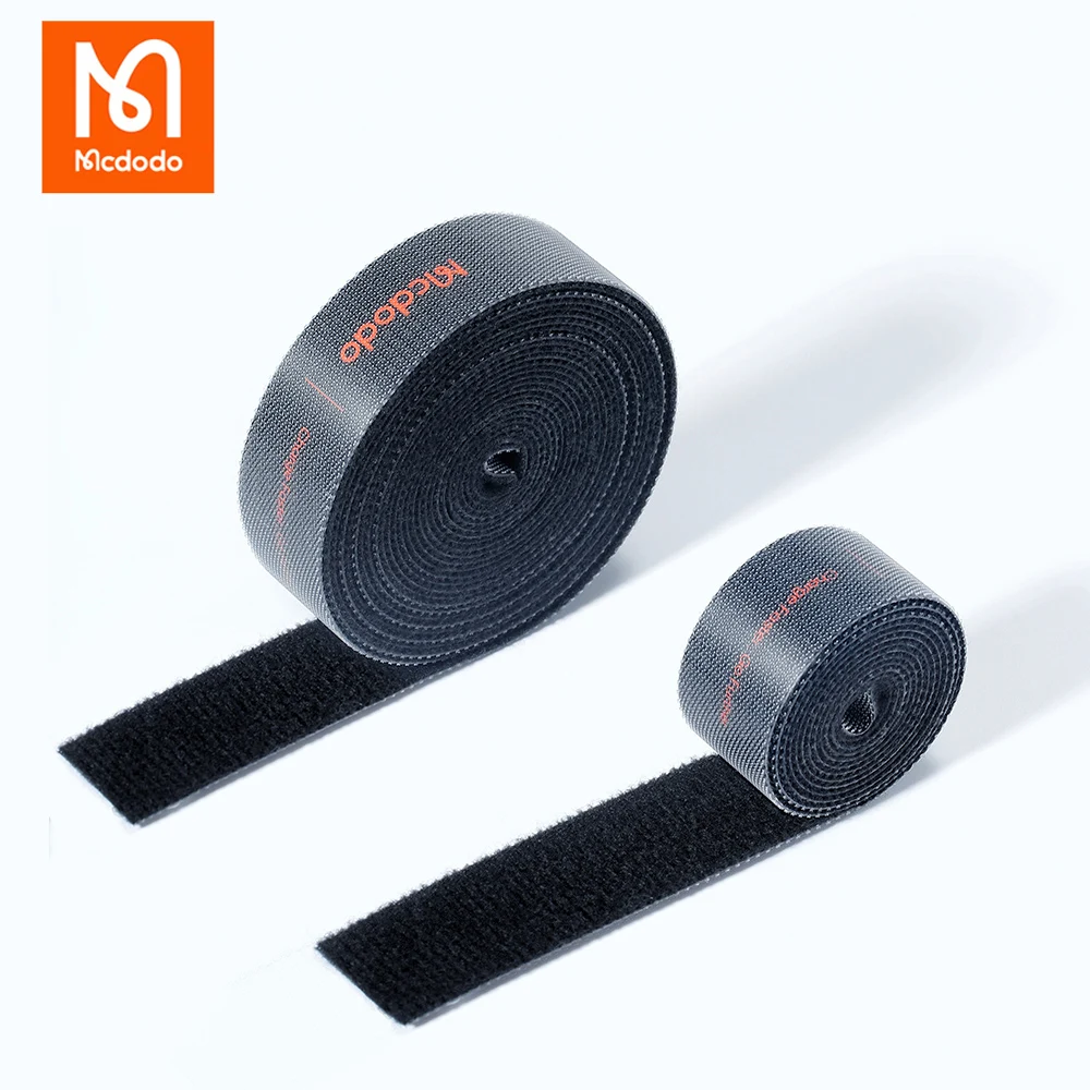 

Mcdodo Cable Organizer Wire Winder for Phone Earphone Holder Mouse Cord Protector Belt USB Line Management Ties For iPhone Cable
