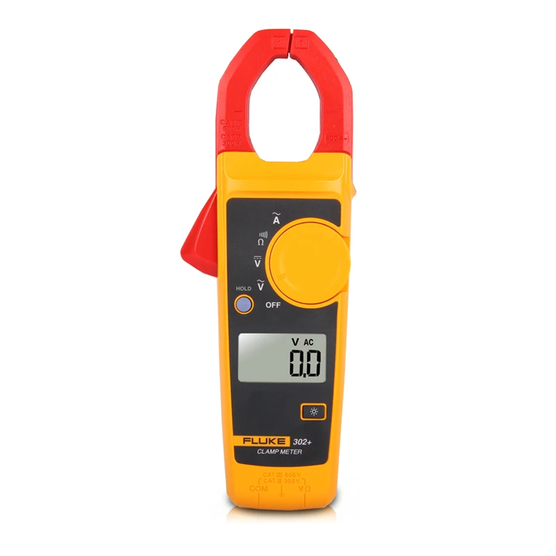 Fluke 302 + Токовый цифровой измеритель сопротивления амперметра тестер переменного