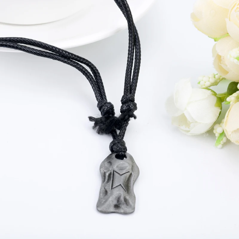 Ювелирное изделие викингов из сплава ожерелье шлем Awe кулон с вороном украшение