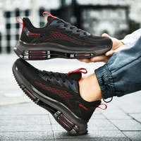 2021 new men running shoes outdoor fashion non slip sports shoes cushion lace up jogging shoes lightweight large size men shoes
