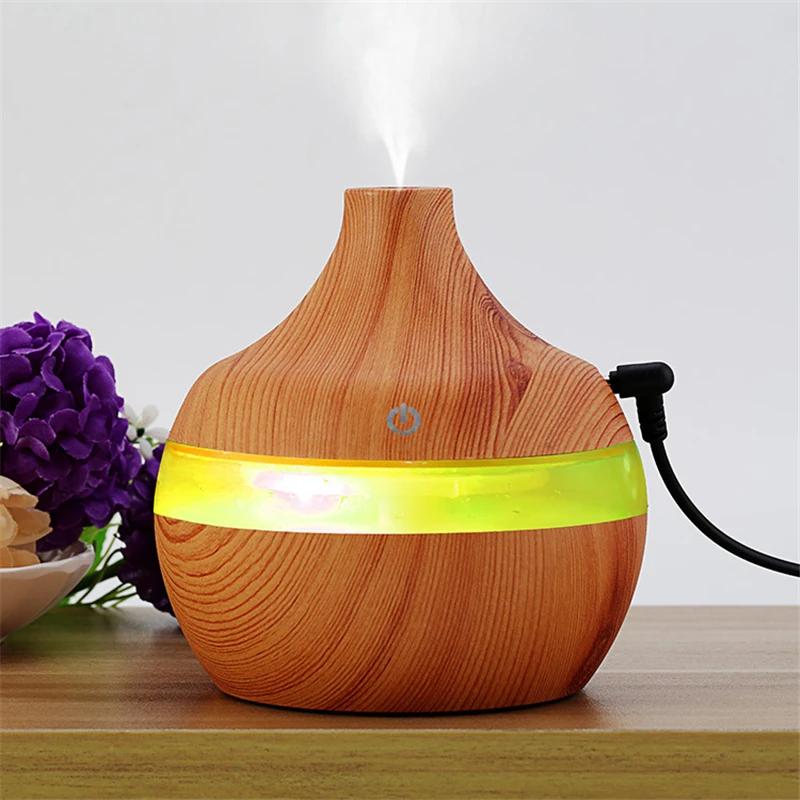 Wood Grain Aromatherapy USB Humidifier Drops Water Air Purification essential oil aroma diffuser Creative home grain | Бытовая техника