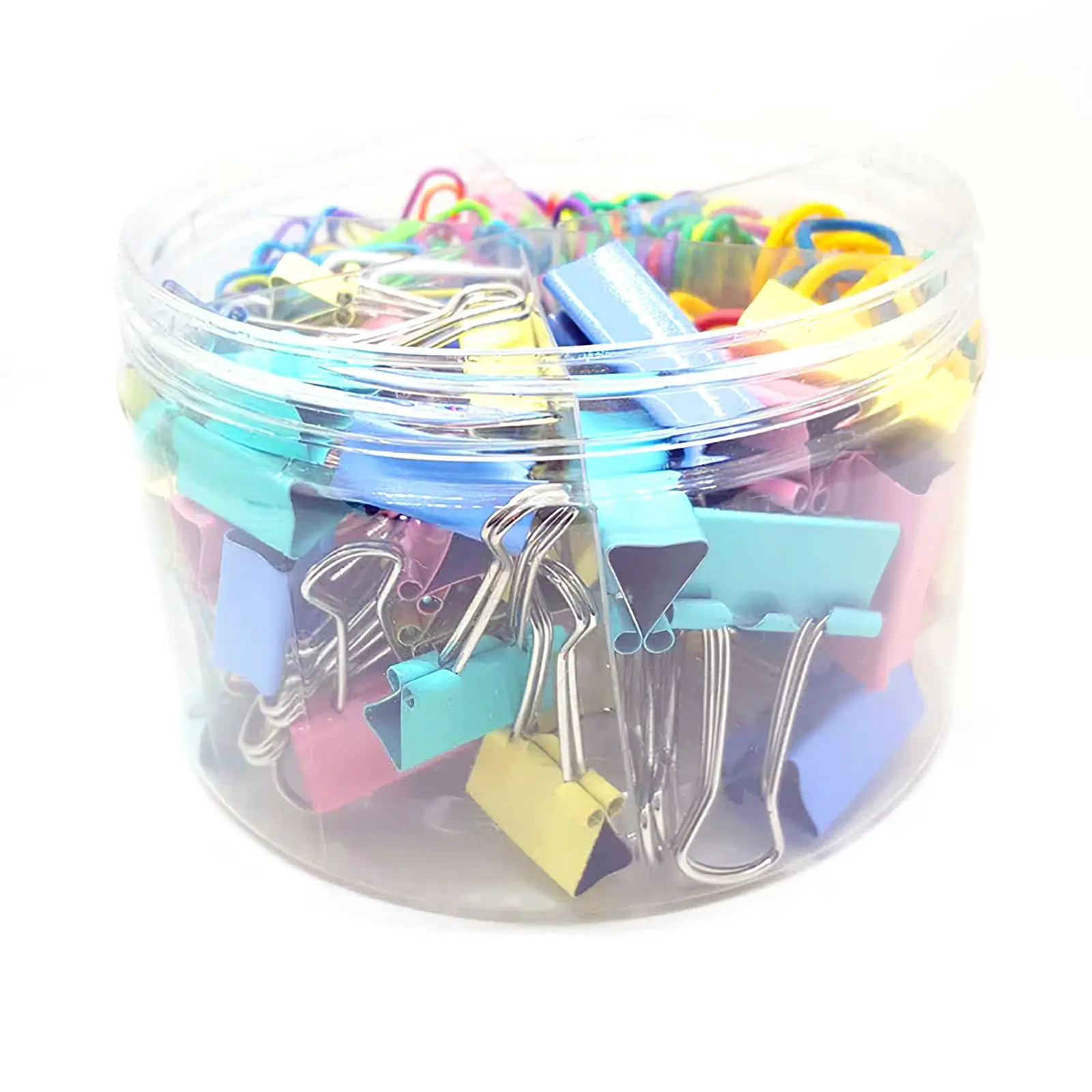 

240 PCS/Lot Mini Metal Paper Clips Colorful Candy Color Clip For Book Stationery School Office Supplies High Quality Bookmark
