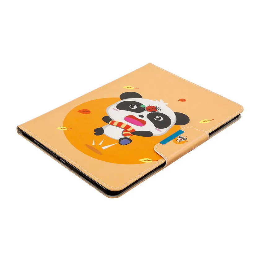 

Cute Panda Case For iPad Pro 11 2020 Cover For iPad Pro 11" 2020 A2068 A2230 Funda Tablet Soft TPU PU Leather Stand Shell Capa