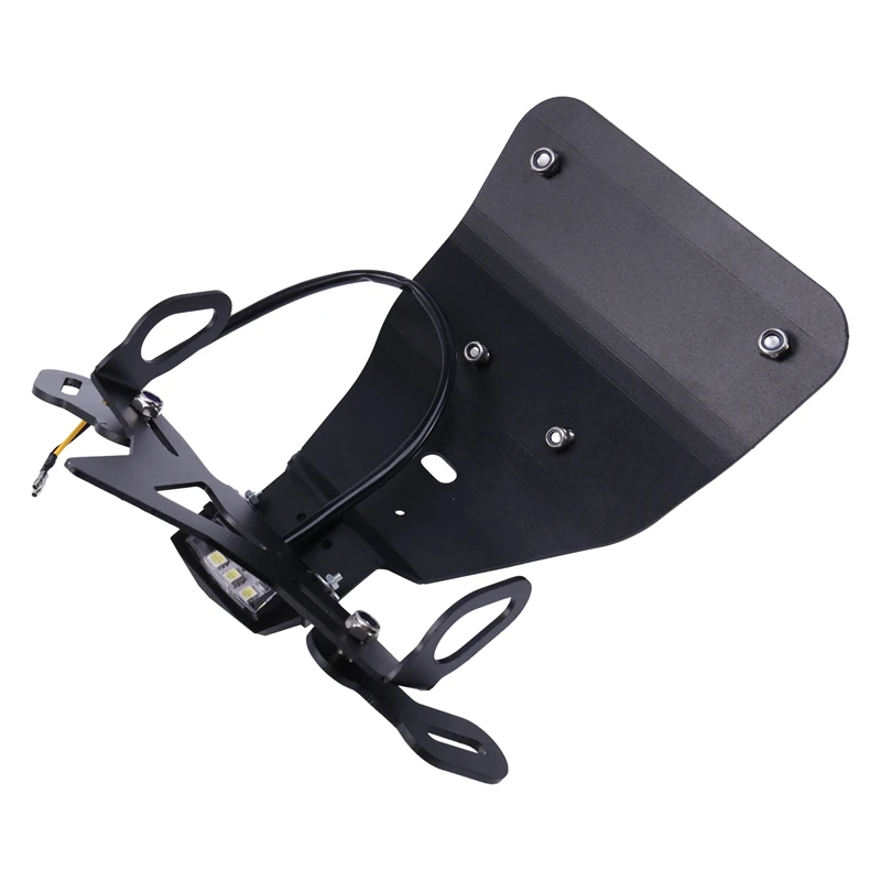 

Motorcycle License Plate Holder with LED for Yamaha YZF R3 YZFR3 2015-2017 Frame Tail Tidy Mudguard Eliminator