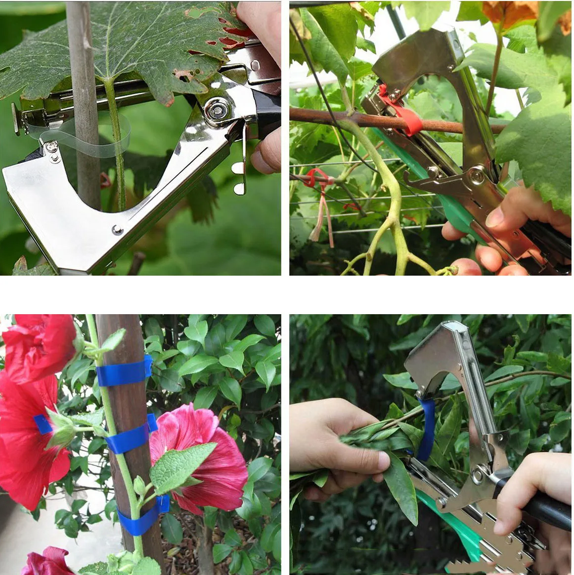 

Plant Tying Tape Tool Tapener Machine Branch Grape Vine Tying Machine Vegetable Stem Strapping Pruning Tool Dropshipping