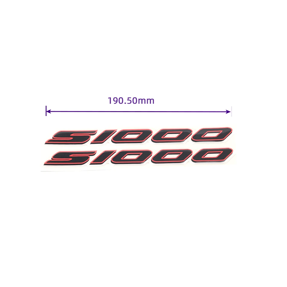 

For BMW S1000R S1000RR S1000XR Motorcycle 3D Logo Waterproof Sticker Body Shell Decal Protector Fairing Emblem Badge Accessories
